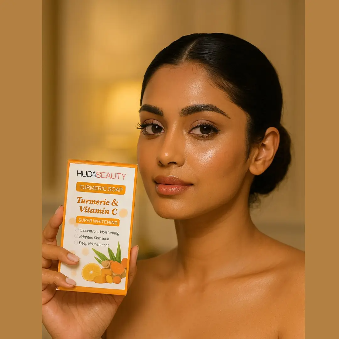 Huda Beauty Turmeric + Vitamin C Soap