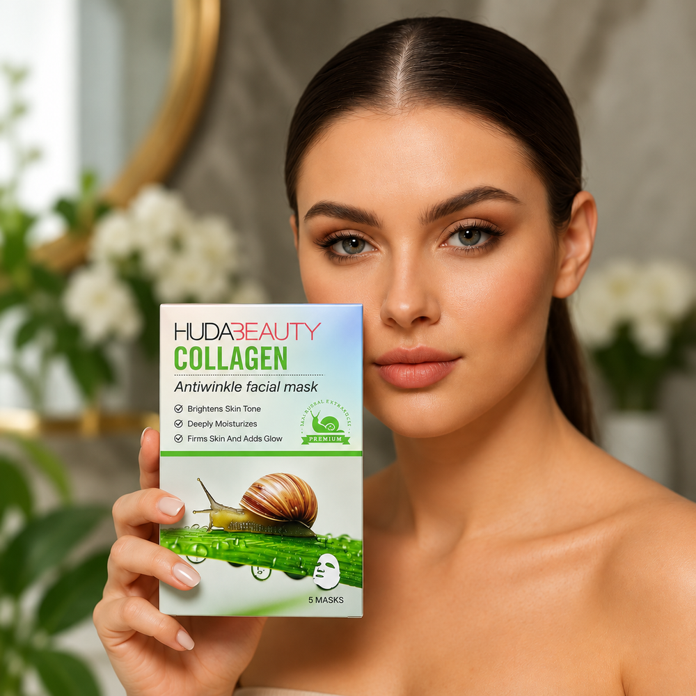 Huda Beauty Collagen Wrinkle Facial Mask