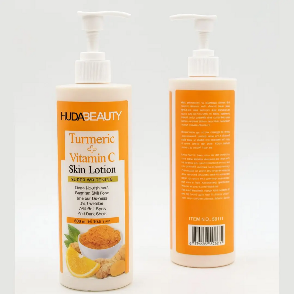 Huda Beauty Turmeric + Vitamin C Skin Lotion 500ml