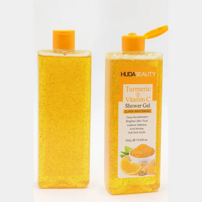 Huda Beauty Turmeric + Vitamin C Shower Gel 550g