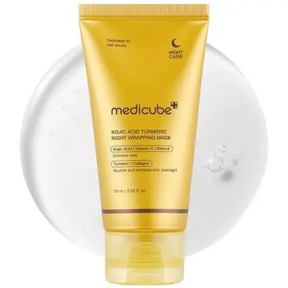 Medicube Kojic Acid Turmeric Overnight Peel-Off Mask 75ml