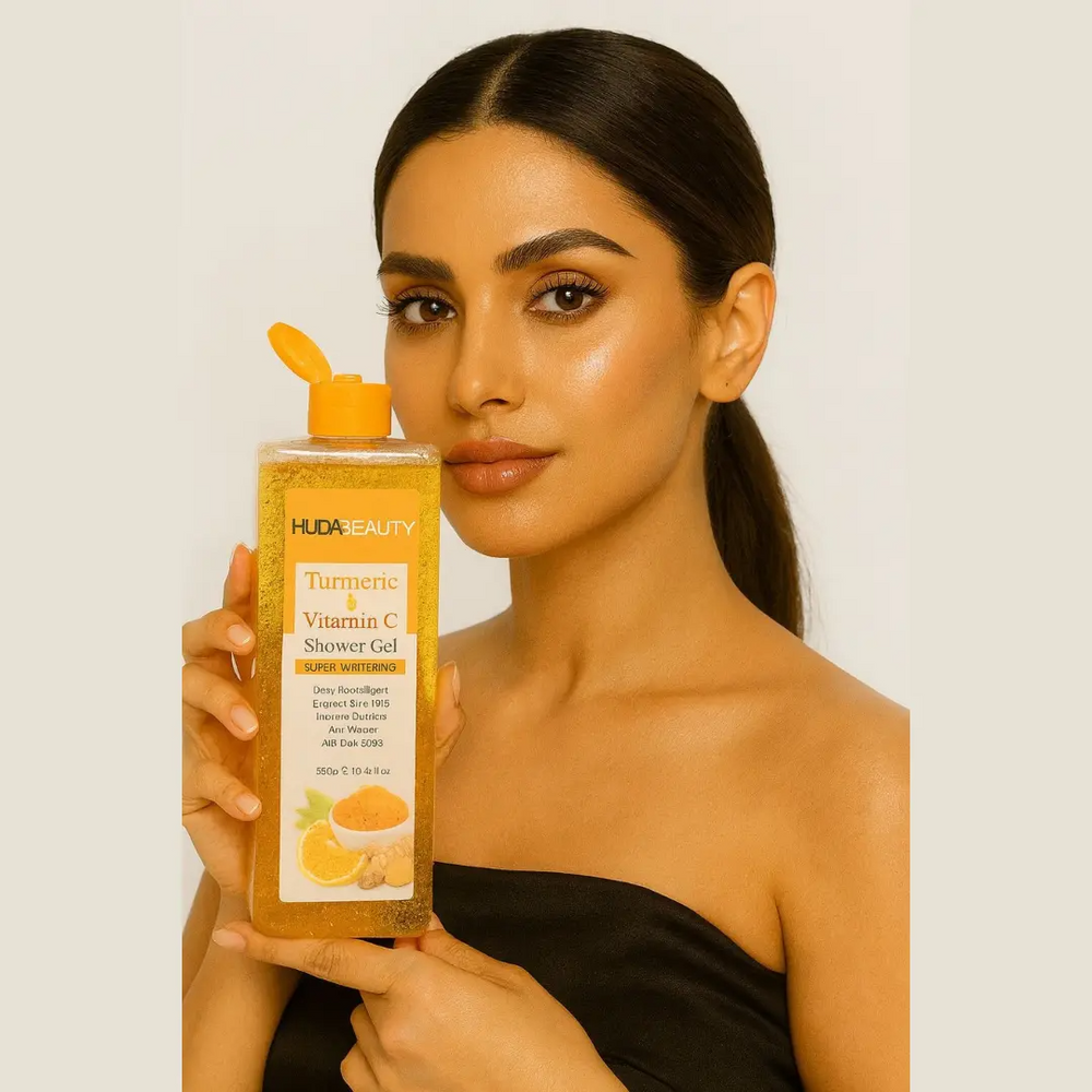 Huda Beauty Turmeric + Vitamin C Shower Gel 550g